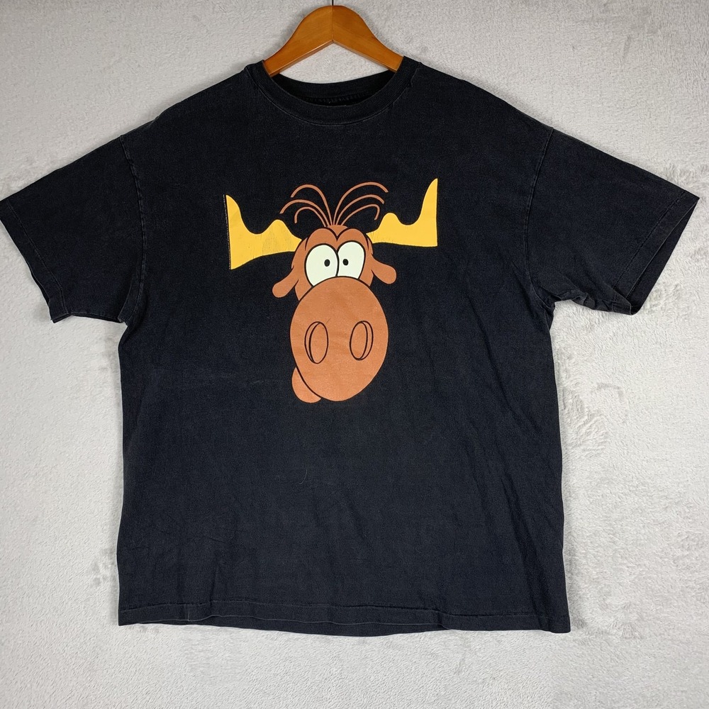Vintage Taco Bell Shirt Mens XL Black Moose Greetings Taco Lovers Graphic 90s